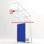 Basketbol Potası 4 Direk Tekerlekli 18 Mm Basketbol Potası 4 Direk Tekerlekli 18 Mm