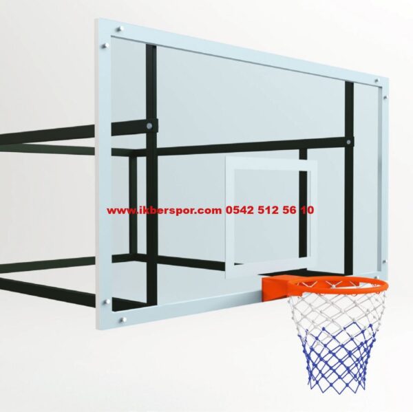 Sabit Çember Basketbol Potası 4 Direkli 15 mm
