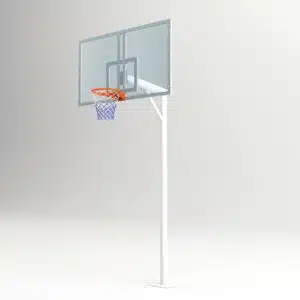 Tek Direk Basketbol Potası Cam Panya 15 mm 90x120