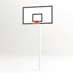 Tek Direkli Basketbol Potası Fiber Tek Direkli Basketbol Potası Fiber
