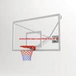 Duvara Monte Basketbol Potası Cam Panya 20 mm