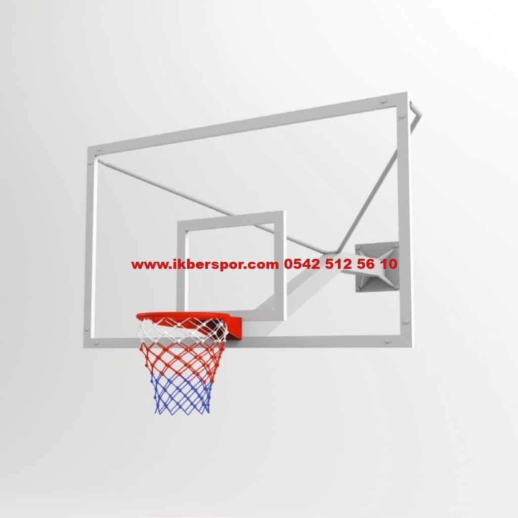 Duvara Monte Basketbol Potası Cam Panya 20 mm