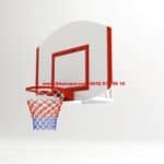 Duvara Monte Basketbol Potası Fiber Amerikan Panya