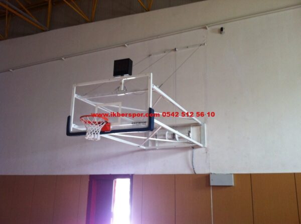 Duvara Monte Basketbol Potası Motorlu