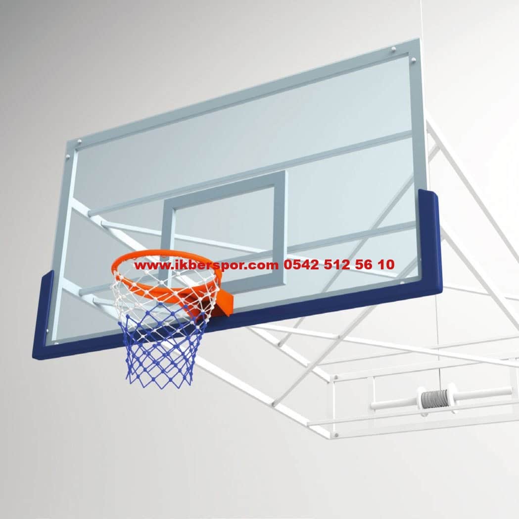 Katlanabilir Duvara Monte Basketbol Potası