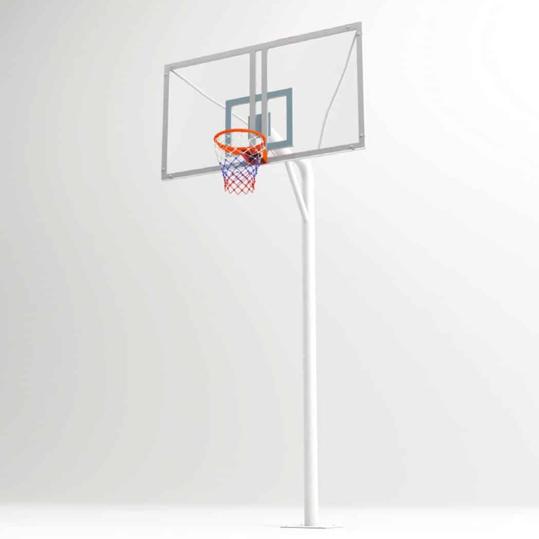 Tek Direkli Basketbol Potası Fiber 10mm