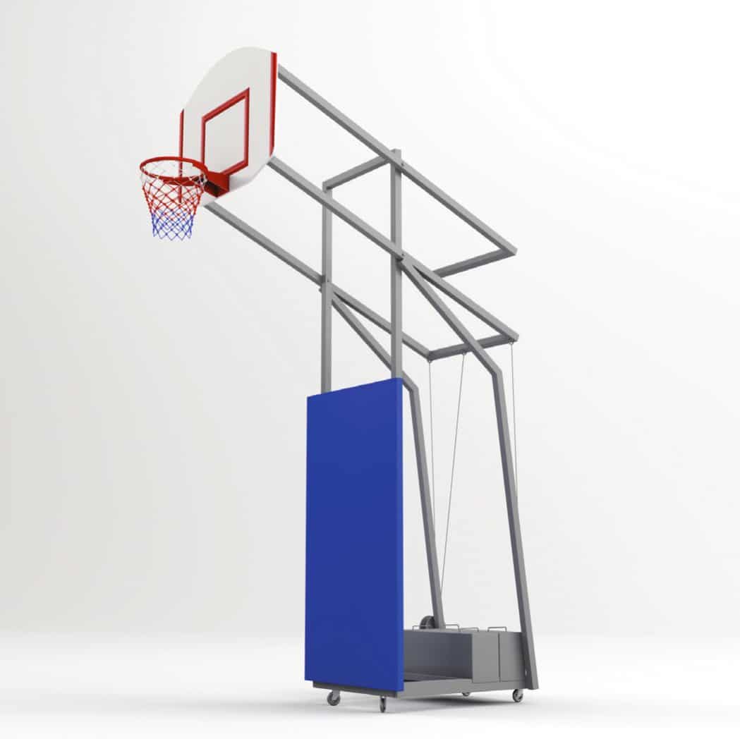 Tekerlekli Ağırlıklı Basketbol Potası